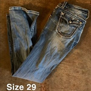 Miss me jeans and 7 of all man kind jeans